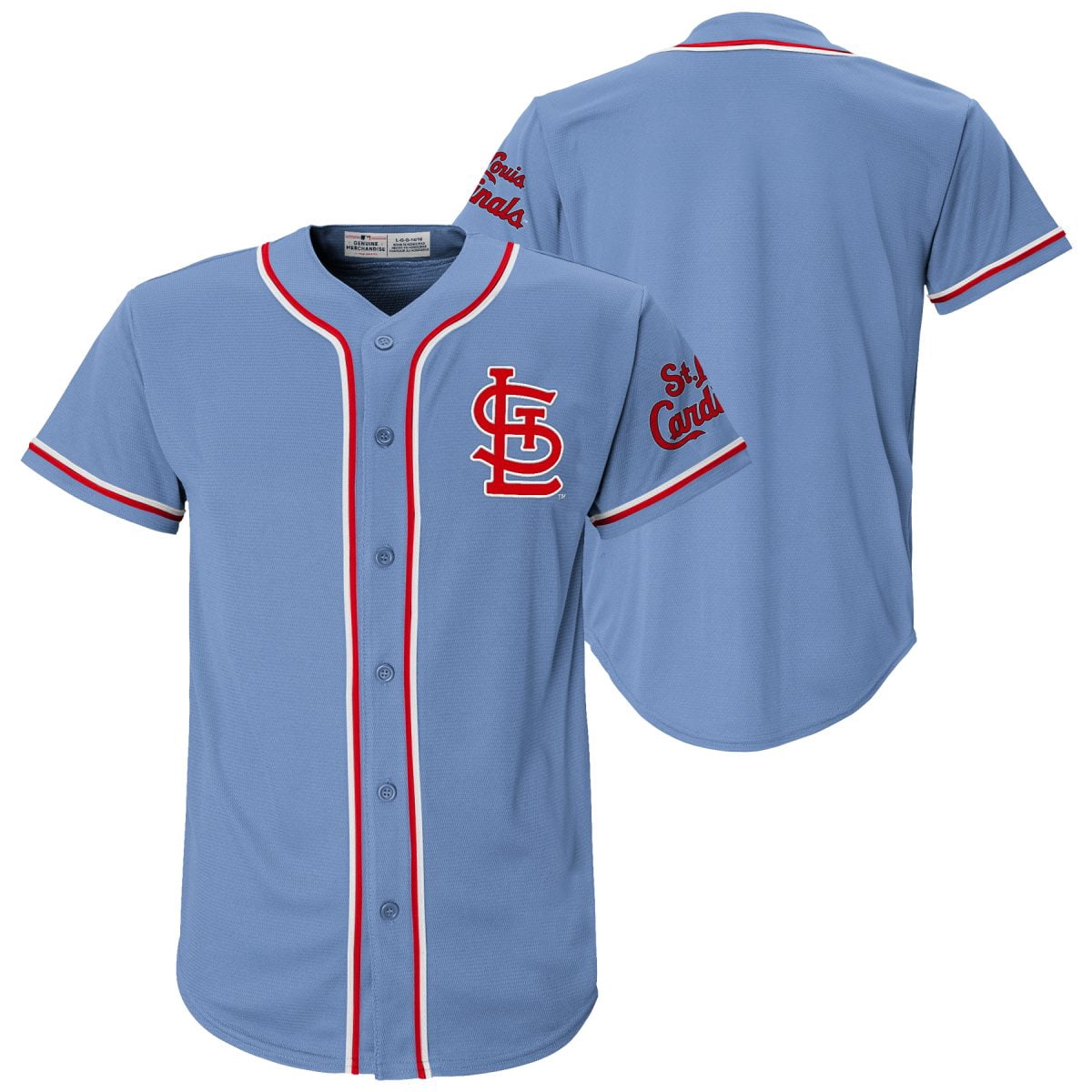 MLB St Louis Cardinals Youth Secondary Color Synthetic Jersey