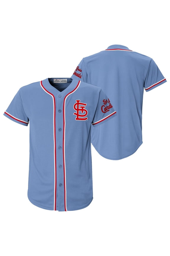 MLB St Louis Cardinals Youth Secondary Color Synthetic Jersey