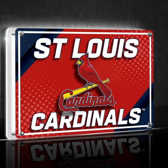 St. Louis Cardinals LED Rectangle Tabletop Sign
