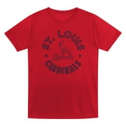 St Louis Cardinals MLB Boys Short-Sleeve Synthetic Tee
