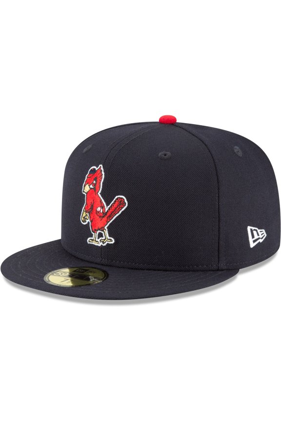 Men's New Era Navy St. Louis Cardinals Cooperstown Collection Wool 59FIFTY Fitted Hat