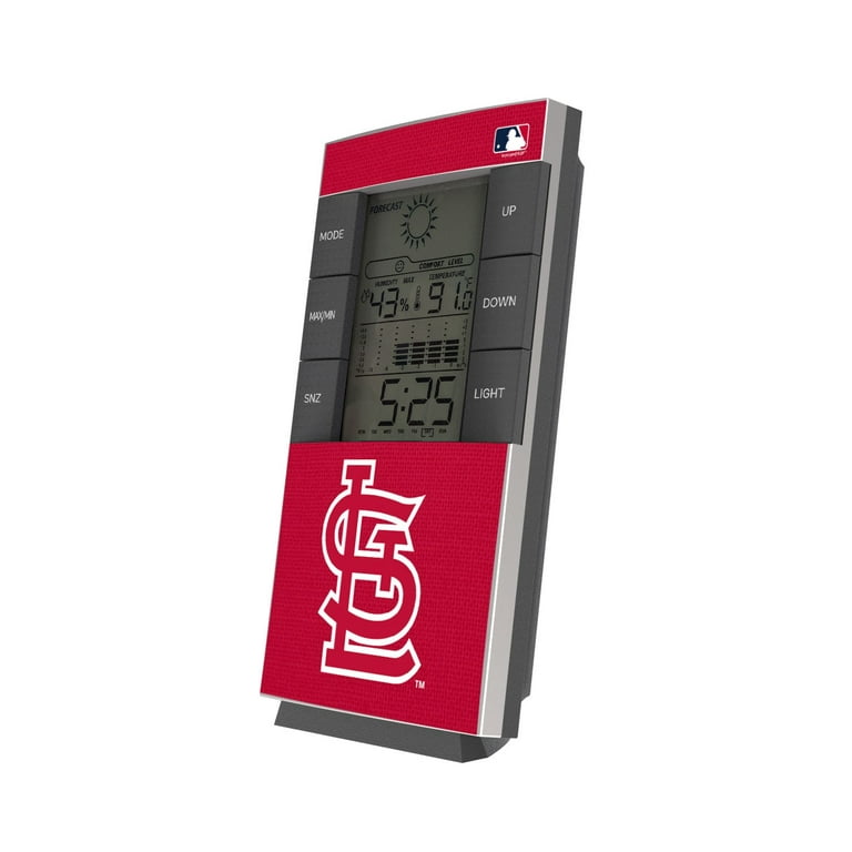 St. Louis Cardinals Solid Digital Desk Clock 