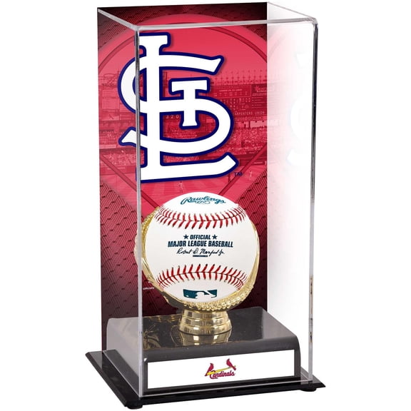 St. Louis Cardinals Sublimated Display Case with Image