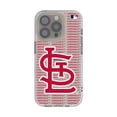 thumbnail image 1 of St. Louis Cardinals Text Backdrop Clear iPhone Case, 1 of 7