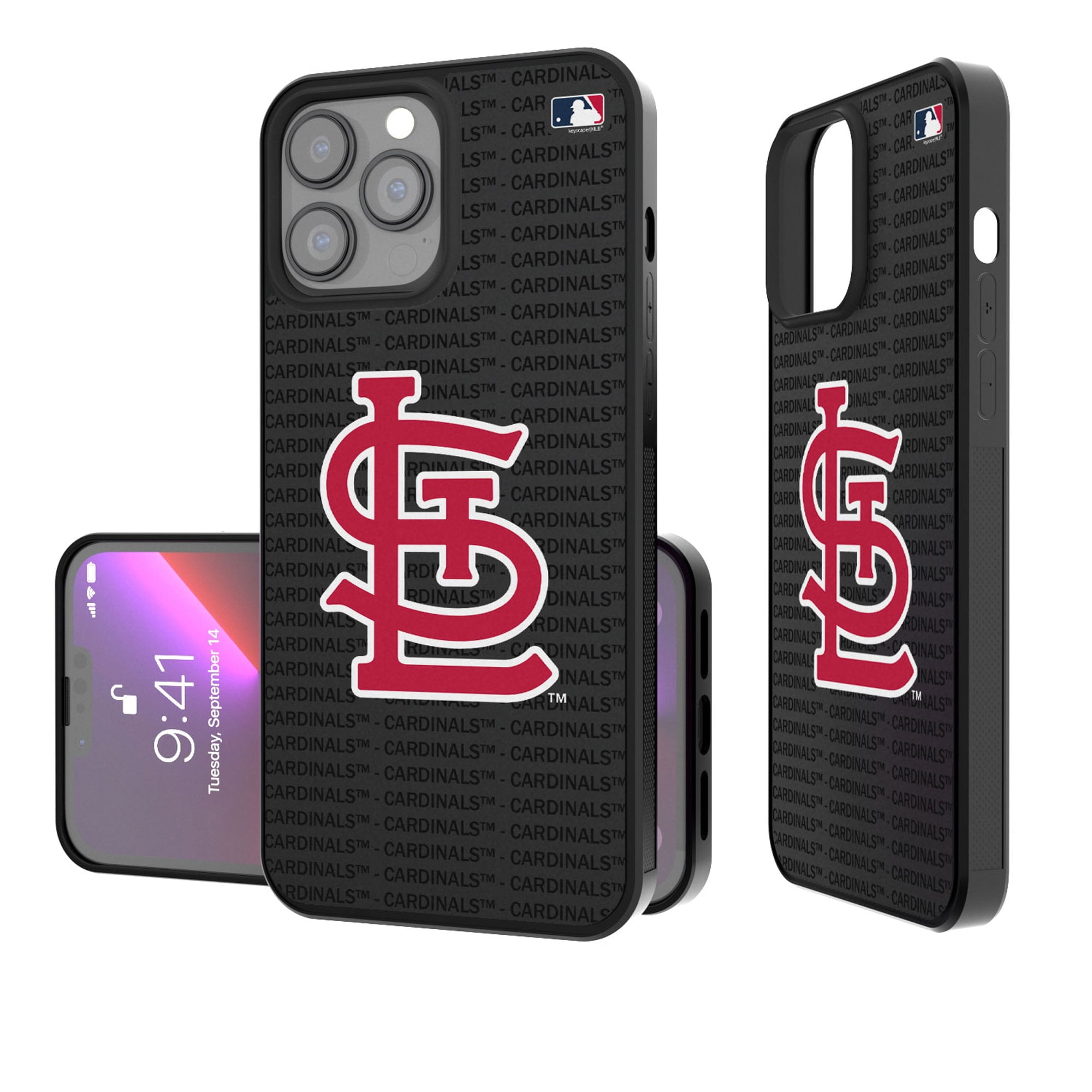 St. Louis Cardinals iPhone Text Backdrop Design Bump Case - Walmart.com