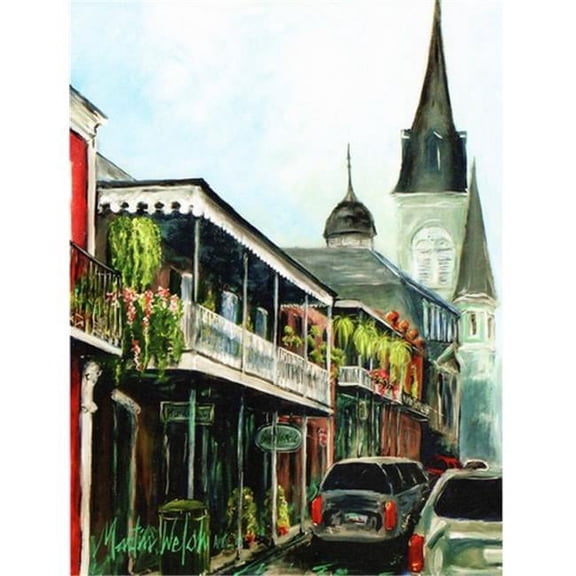 St Louis Cathedral Flag Garden Size