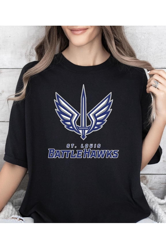 St-Louis Football Battle-Hawks for Fan Shirts Unisex###Unisex T-Shirt