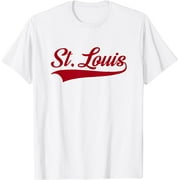 St. Louis Hometown Pride - Throwback Design Print - Classic T-Shirt