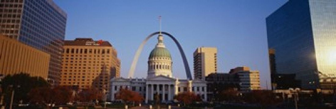 St Louis MO Canvas Art - Panoramic Images (18 x 6)