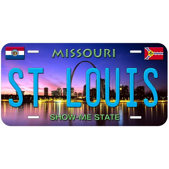 St Louis MO TAG01 Novelty Car Auto License Plate