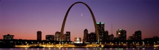 St Louis MO USA Canvas Art - Panoramic Images (36 x 12)