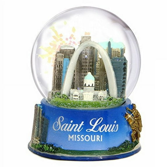 St. Louis Missouri Snow Globe with Gateway Arch (3.5 Inches)