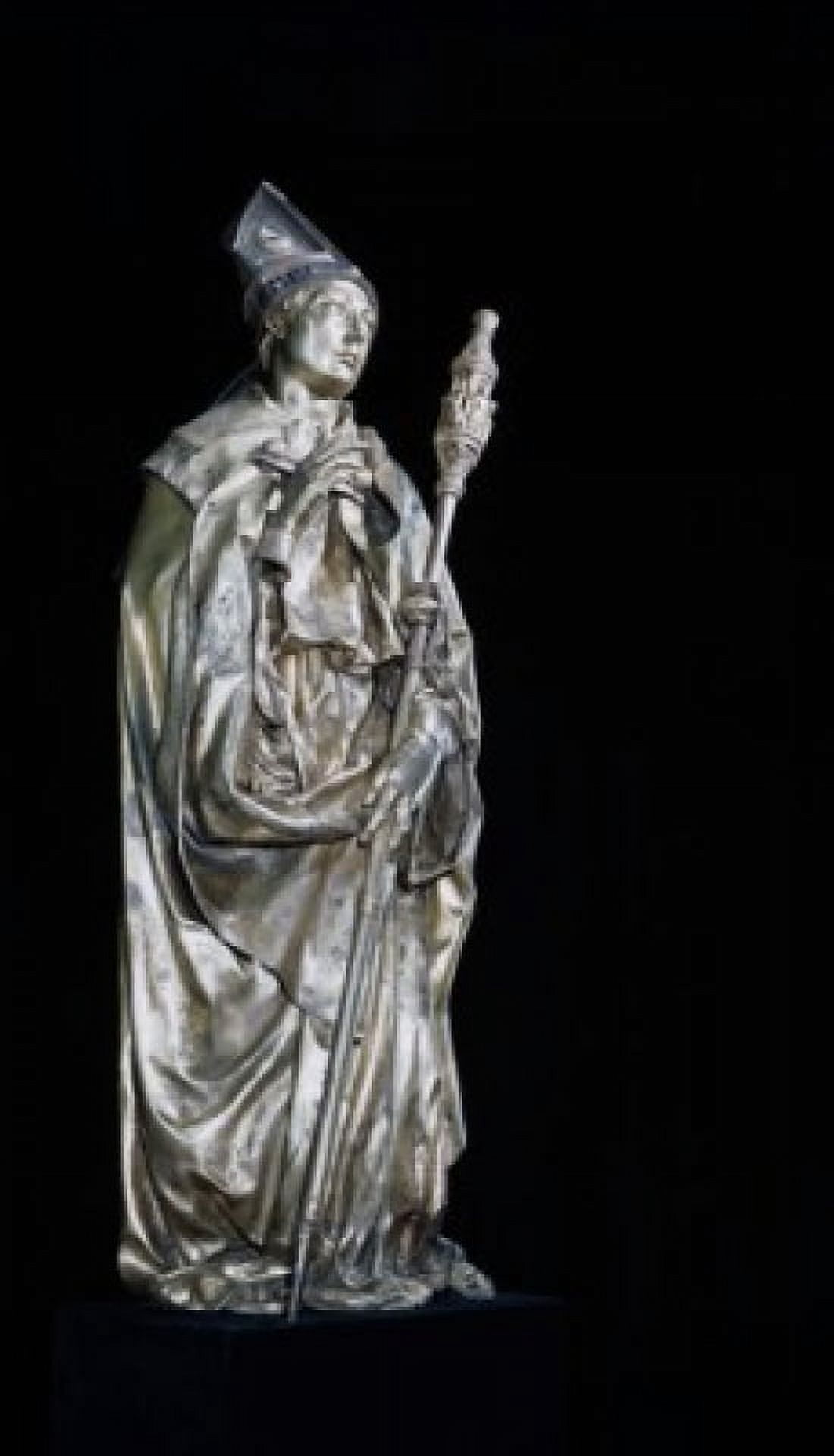 St Louis Of Toulouse Donatello (ca1386-1466 Italian) Bronze Basilica di Santa Croce Florence Italy Canvas Art - Donatello (18 x 24)