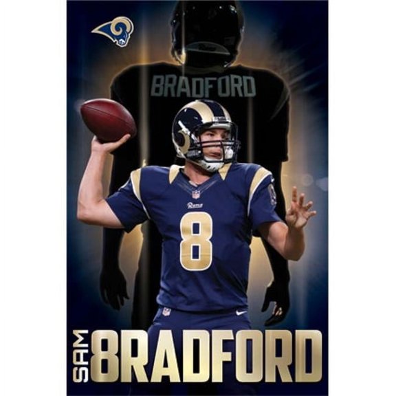 St. Louis Rams - S Bradford 14 Poster Print