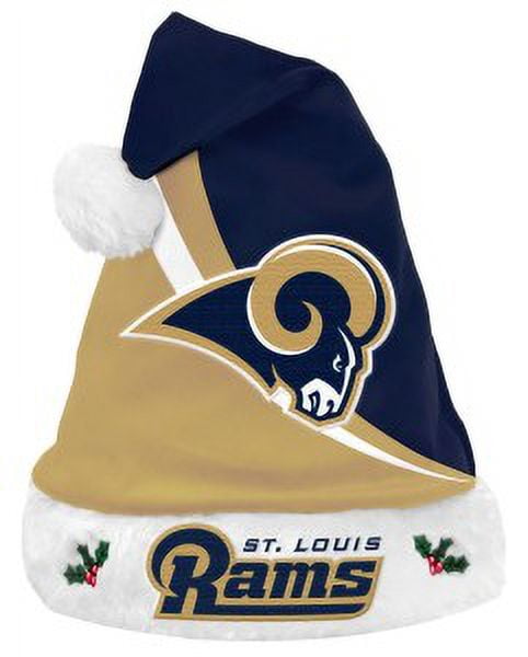 St. Louis Rams Santa Hat - 2013 Swoop Logo - Walmart.com