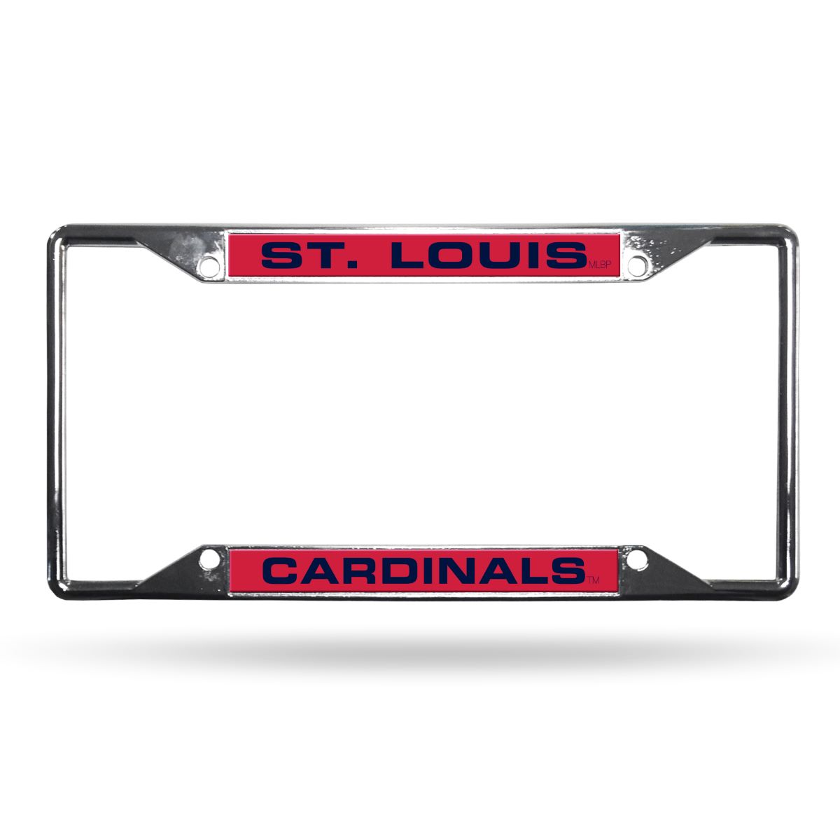 St. Louis Cardinals Chrome License Plate Frame – Officially Licensed, Laser Printed, Team Pride Display
