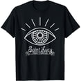 thumbnail image 1 of St Lucy St Lucia Patron of Eyes and Blind Catholic Saints T-Shirt, 1 of 4
