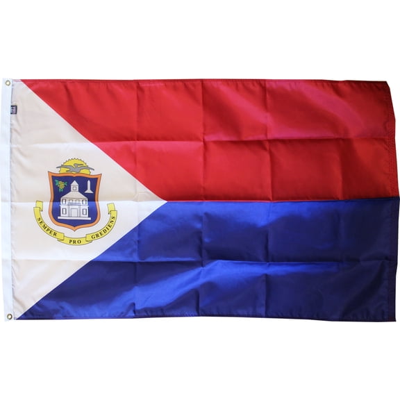St. Maarten - 3'X5' Nylon Flag