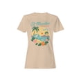 thumbnail image 1 of St. Maarten Caribbean Sunset Vibes Women's T-shirt, 1 of 3