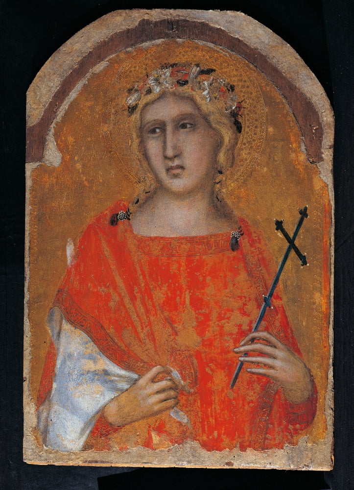 St Margaret (St Cecilia) Canvas Art - (24 x 36)