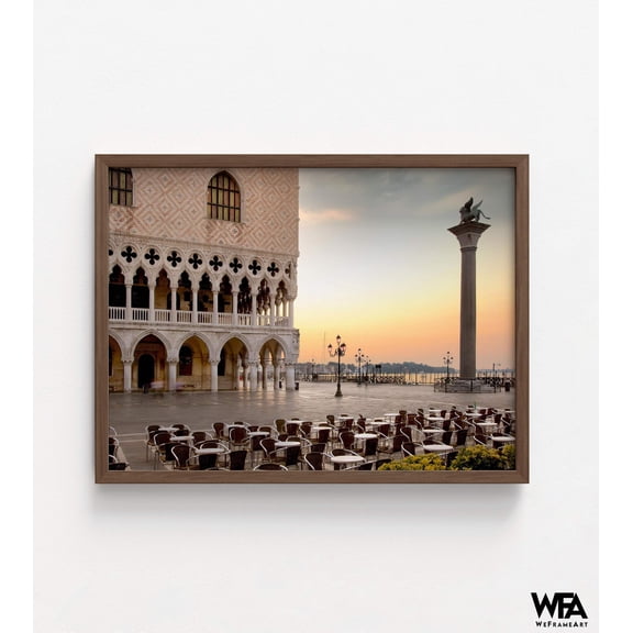 St Mark's Square Photo Oversized Wall Art, Framed Prints of Venice Large Wall Art, Venice Photo Housewarming Gift, Italy Photography Prints