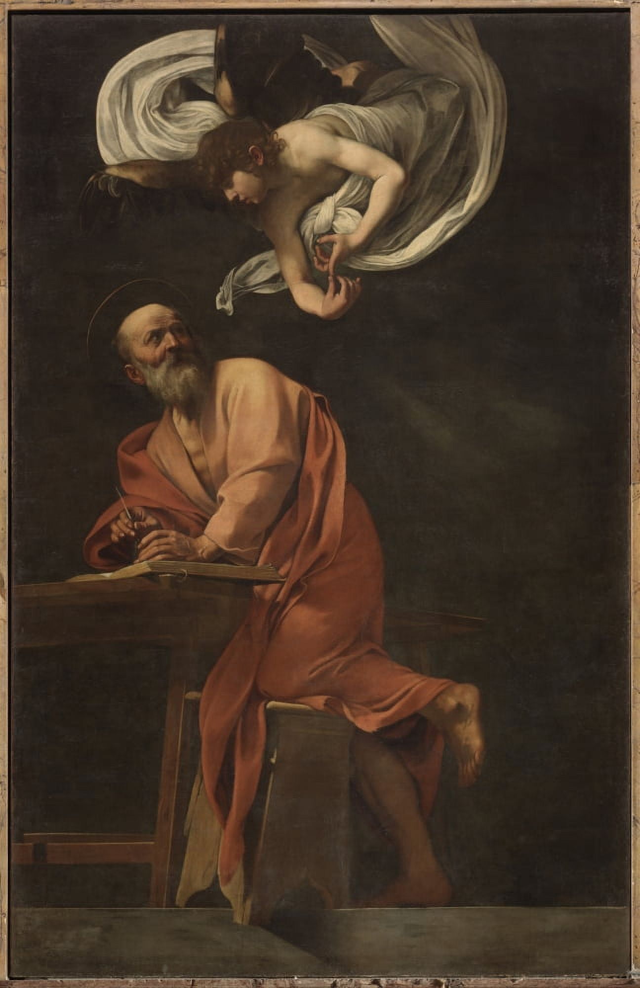 St Matthew And The Angel Canvas Art -  (18 x 24)