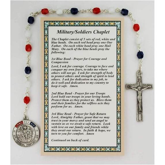 Military Chaplet with Card