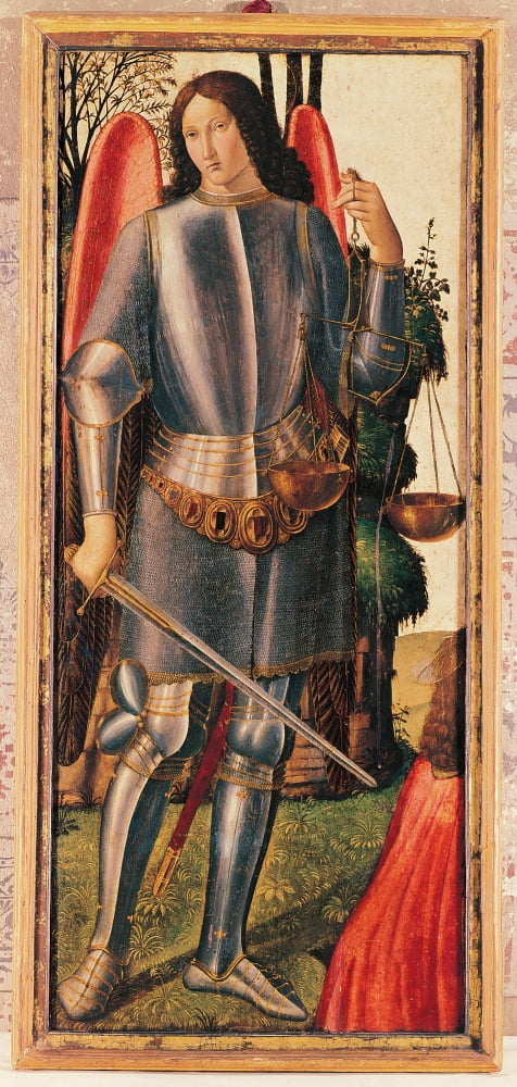 St Michael The Archangel Canvas Art -  (24 x 36)