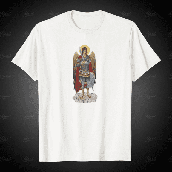 St Michael The Archangel Catholic Christian Graphic Unisex T-Shirt, for Men & Women, up to Size 5XL