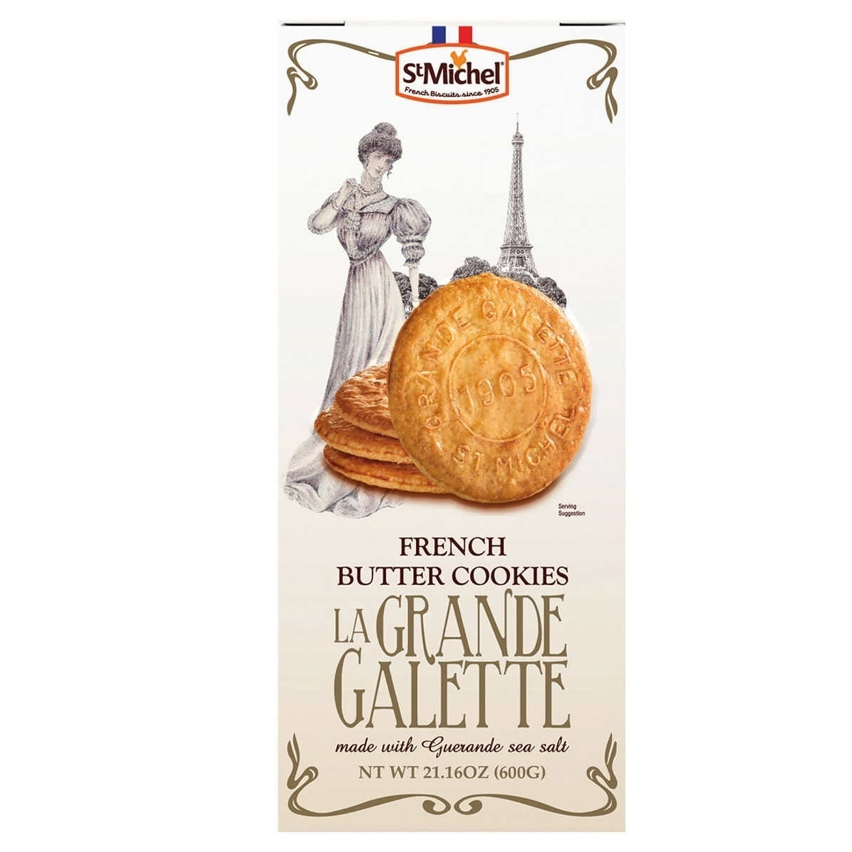 Promotion St Michel Galette au bon beurre français x20, Lot de 2x130g