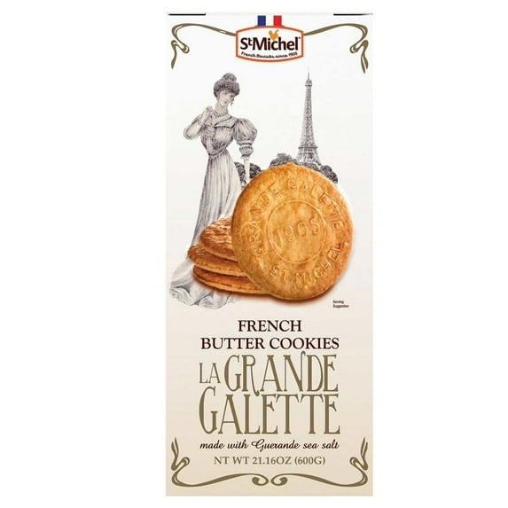 St. Michel La Grande Galette French Butter Cookies 21.16 Ounce