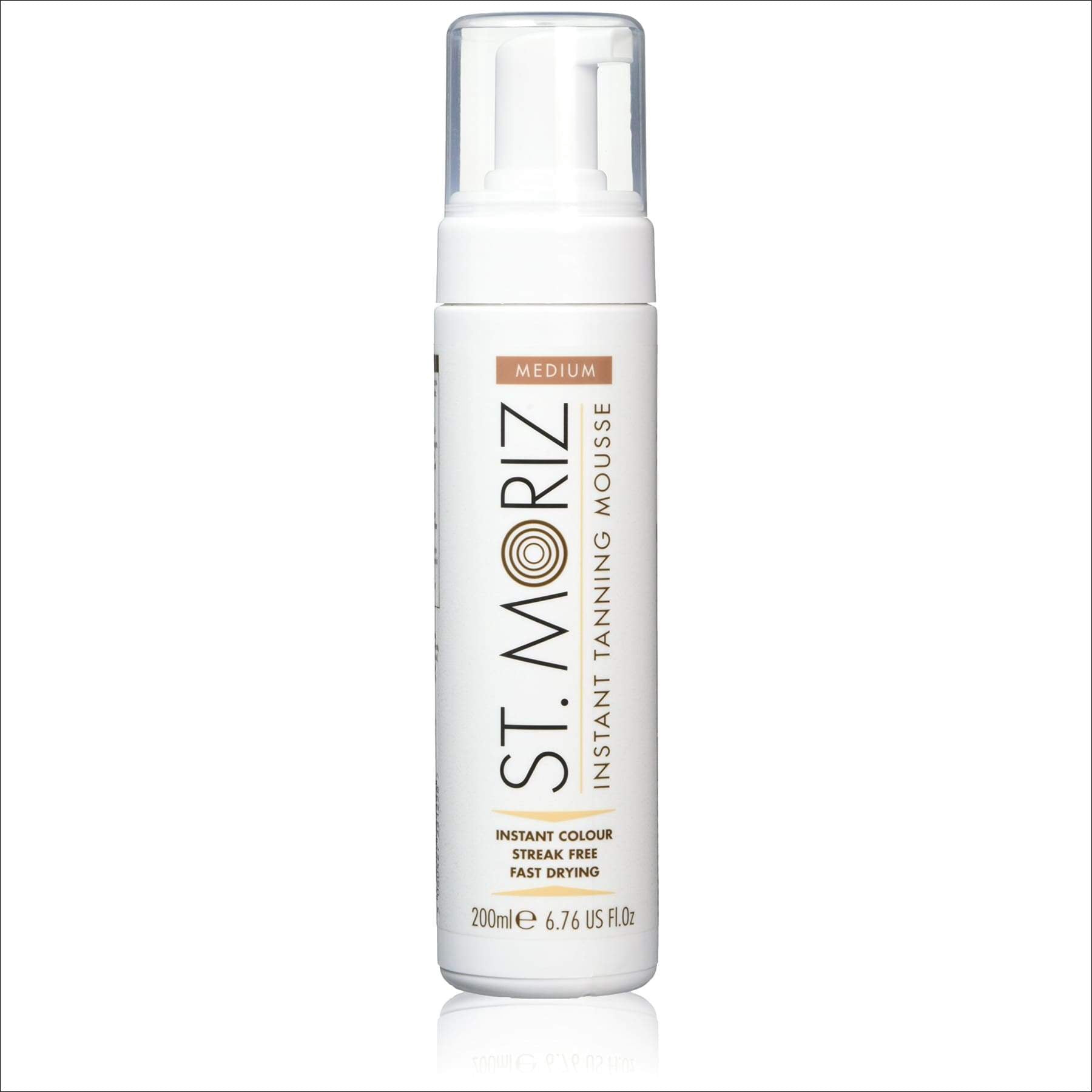 St Moriz 200ml Bronzing Body Foam, Instant Self Tanning Mousse