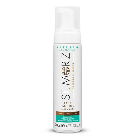 St Moriz Professional Fast Tanning Mousse, 6.76 fl oz