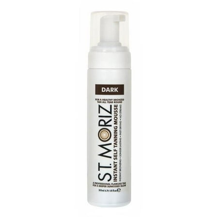 St Moriz Self Tan Range Instant Self Tanning Mousse Dark 6.76oz (200ml)