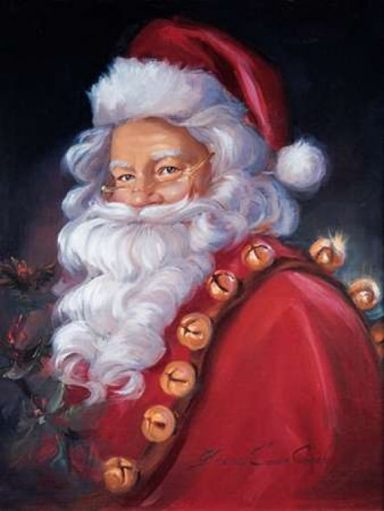 St Nick Canvas Art - Susan Comish (18 x 24)