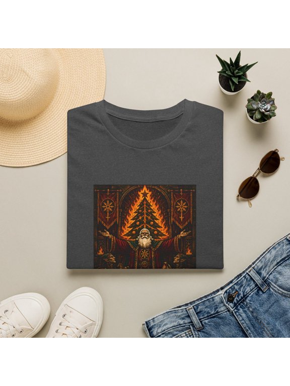 St Nick Christmas Cult Horror Dark Ceremony Gothic Elves T-Shirt