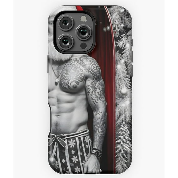 St. Nick Claus Wishes You Merry Christmas Phone Case for iPhone 16 15 14 13 12 11 Pro Max