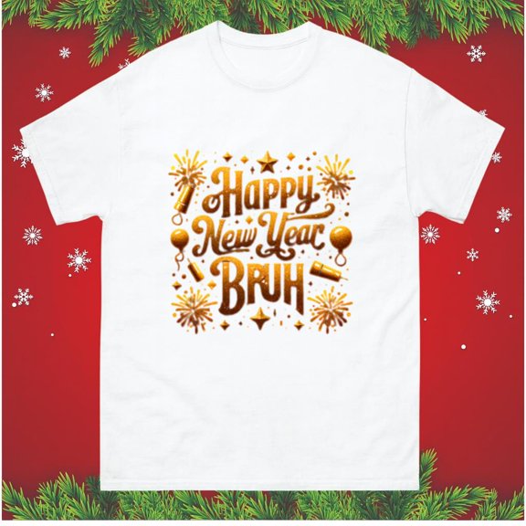 St Nick Delivering Presents Gift Box Holiday Unisex T-Shirt, up to size 5XL