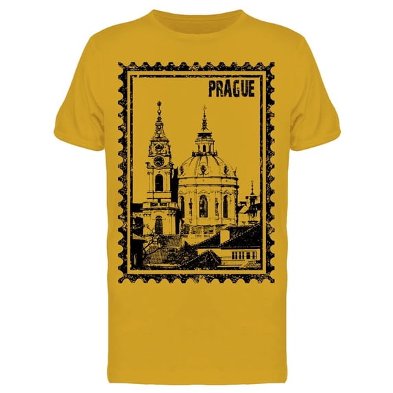 St Nikolas Church In Prague Tee Men's -Image by Shutterstock