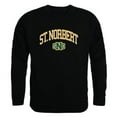 thumbnail image 1 of St. Norbert College Green Knights Campus Crewneck Sweatshirt, Black - Extra Large, 1 of 1