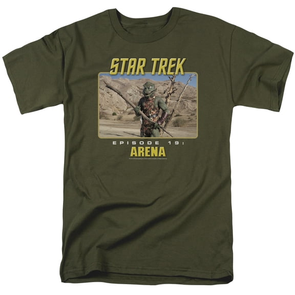 Star Trek: The Original Series - Arena - Adult Unisex T-Shirt - Green