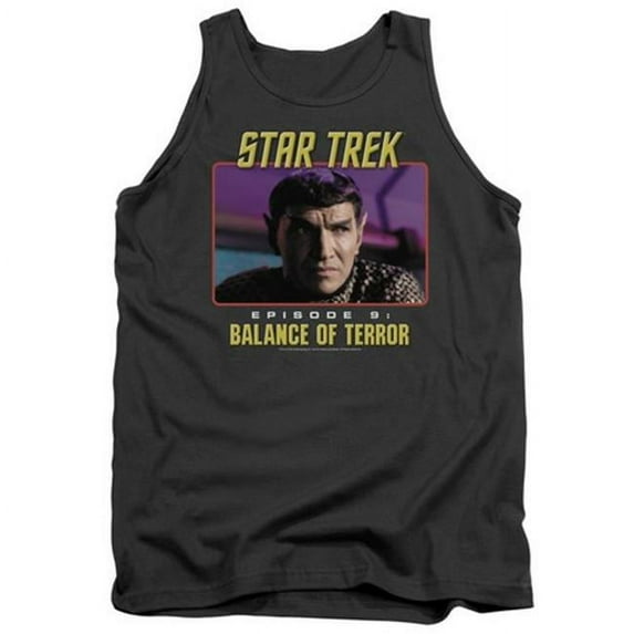 St Original-Balance Of Terror - Adult Tank Top - Charcoal- Large