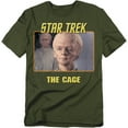 thumbnail image 1 of Star Trek: The Original Series - The Cage - Adult Unisex T-Shirt - Green, 1 of 7
