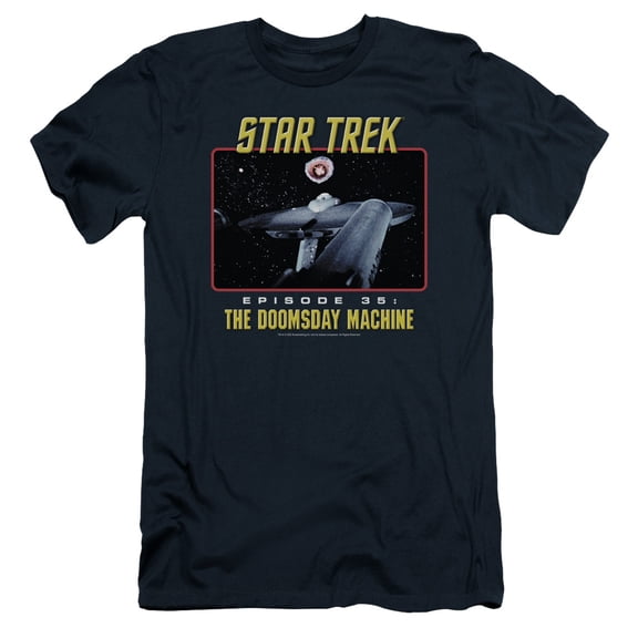 St Original The Doomsday Machine Adult 30/1 T-Shirt Navy