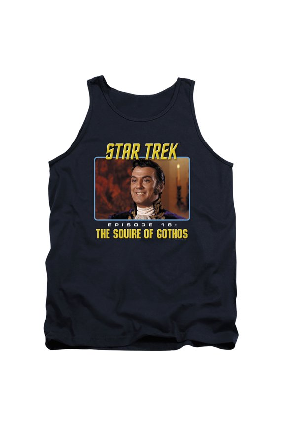 St Original The Squire Of Gothos Adult Tank Top Navy