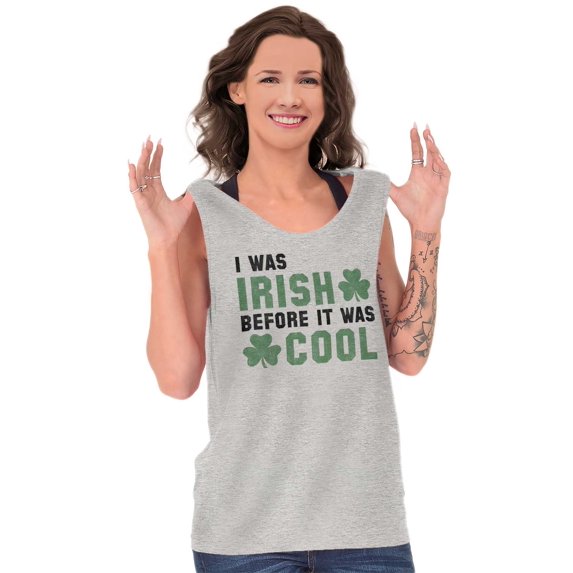 St Paddy Irish Before It Was Cool Tank Top T Shirts Men Women Brisco Brands L