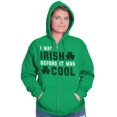 thumbnail image 1 of St Paddy Irish Before It Was Cool Zip Up Hoodie Men's Women's Brisco Brands 3X, 1 of 6