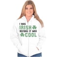 thumbnail image 1 of St Paddy Irish Before It Was Cool Zip Up Hoodie Men's Women's Brisco Brands L, 1 of 6
