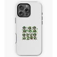 thumbnail image 1 of St Paddy's Pup Parade French Bulldogs Art Phone Case for iPhone 16 15 14 13 12 11 Pro Max, 1 of 2