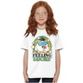 thumbnail image 1 of St Paddys Feeling Lucky Tootsie Owl Crewneck T Shirts Boy Girl Teen Brisco Brands L, 1 of 5